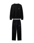 No Hard Feelings Set Black — Crewneck + Pant