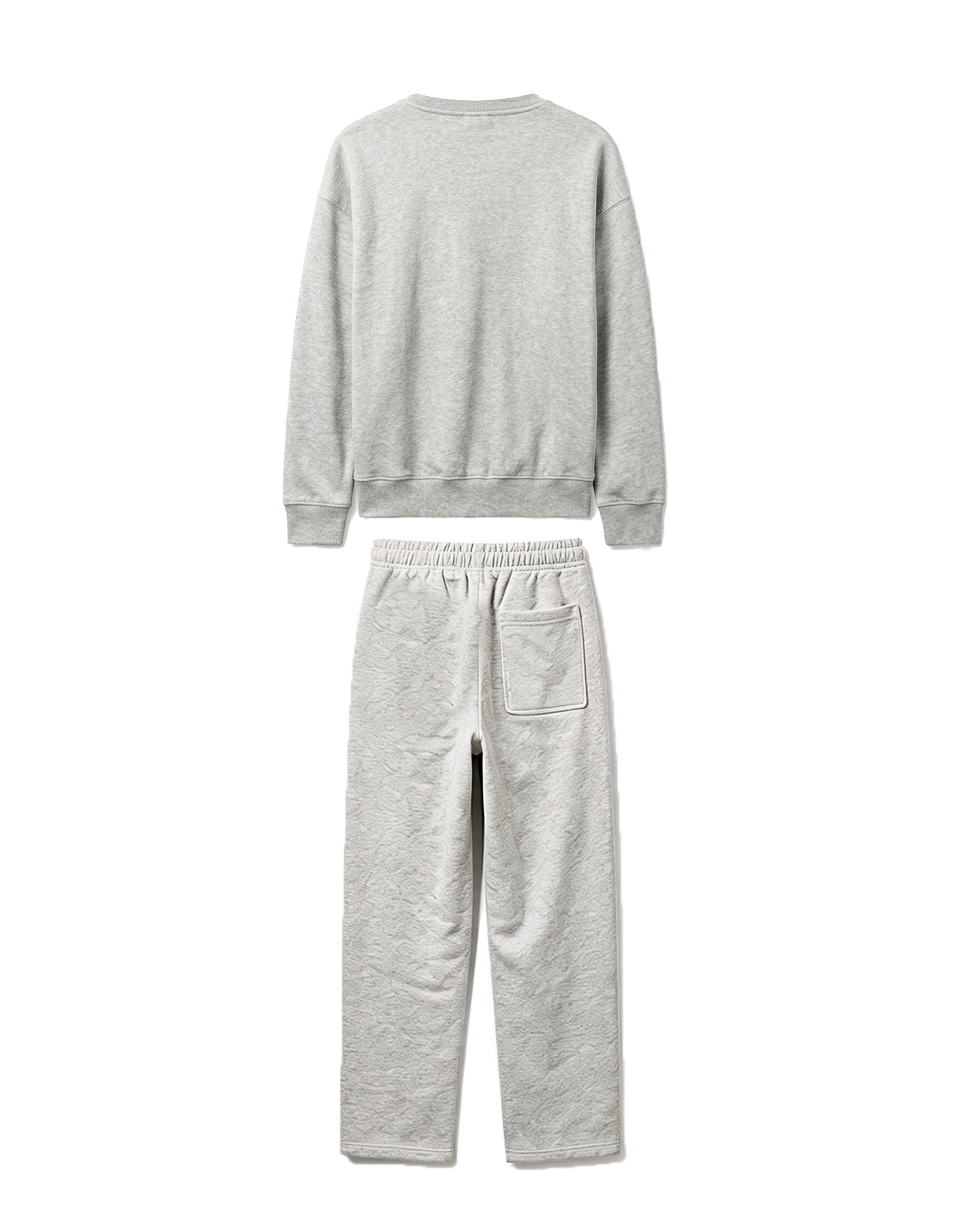 BB Monogram Set Grey — Crewneck + Pant